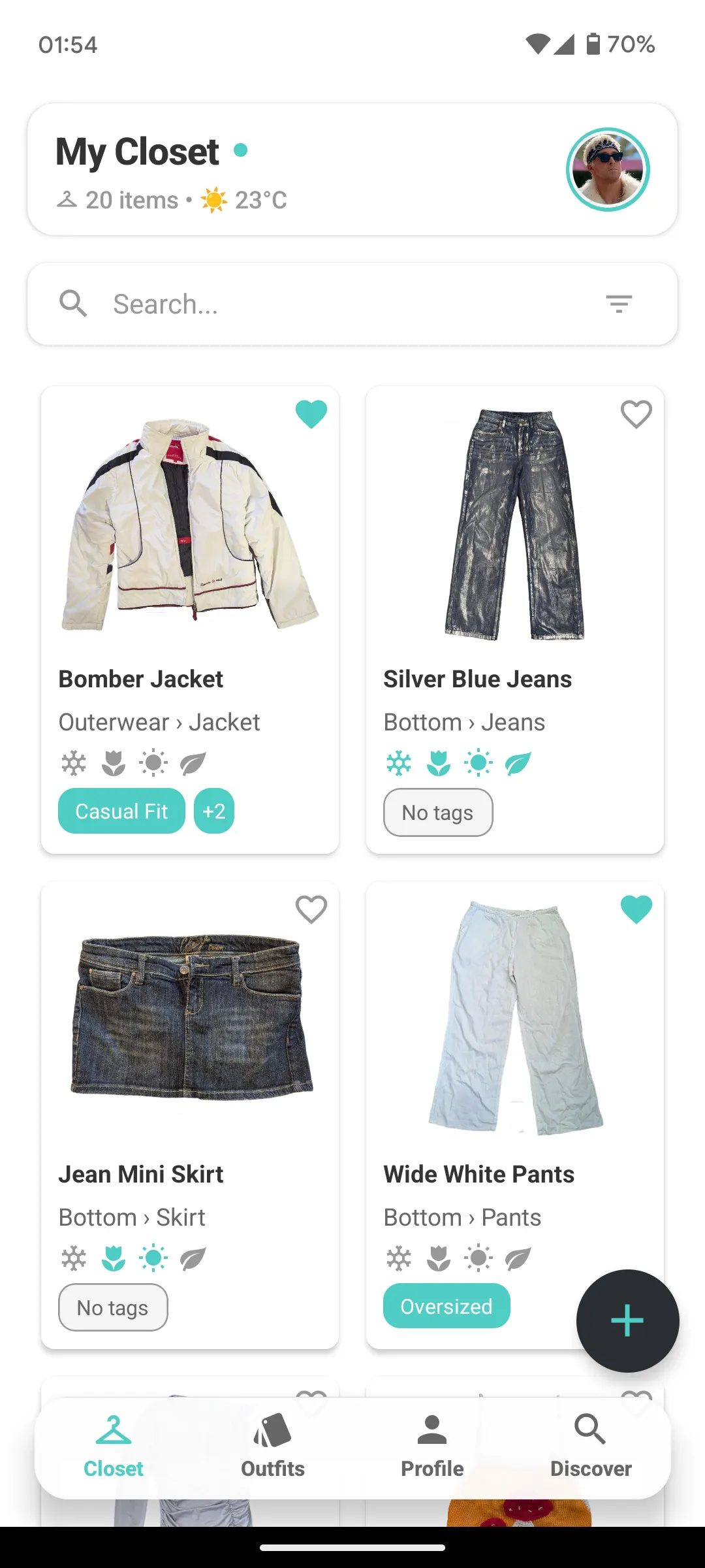 Loomi app interface preview